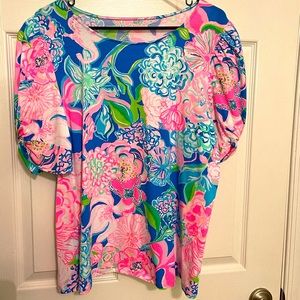 Lilly Pulitzer Elisabette Top XL NWOT